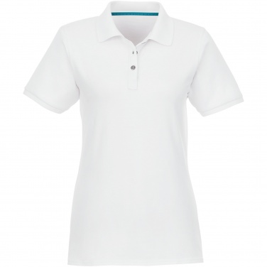 Logo trade promotional gift photo of: Beryl short sleeve women's organic recycled polo